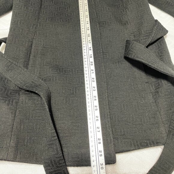 Le Château Hooded Coat Women Size Medium black - Picture 3 of 16